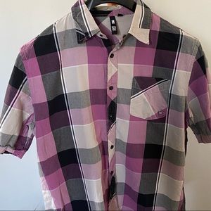 Ocean Current Men’s Button Down Short Sleeve Shirt